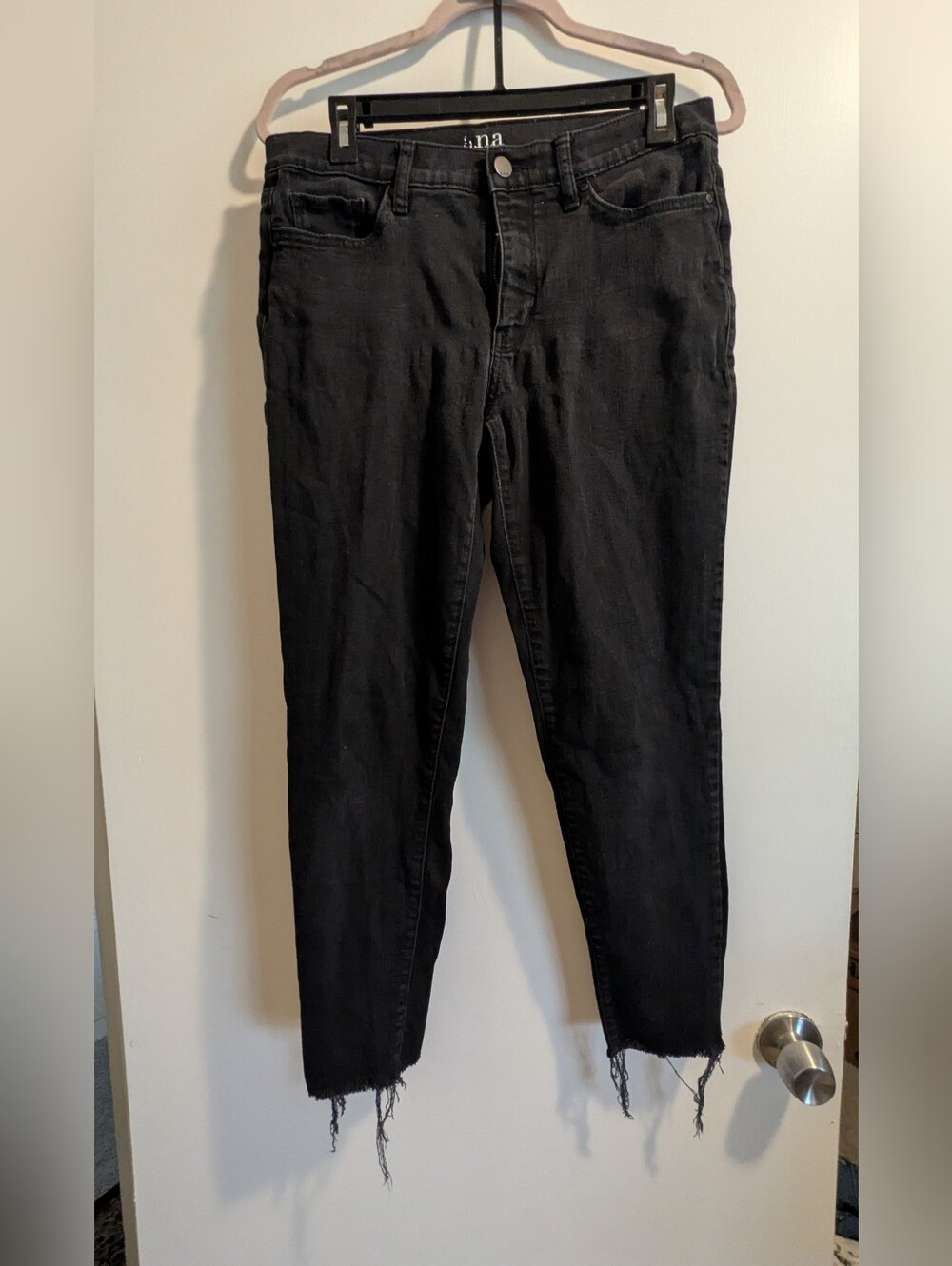 Black Women's Jeans - Ana unwrapped High-Rise Slim Fit